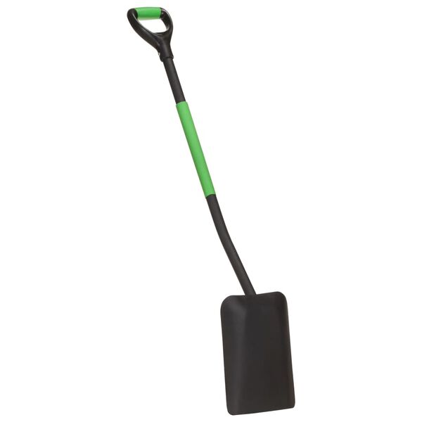 vidaXL Pelle de jardin avec poign&eacute;e en D Acier