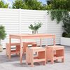 vidaXL Ensemble &agrave; manger de jardin 5pcs bois massif Douglas
