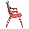 vidaXL Jeu de bistro avec parasol pour enfants 3 pcs Rouge
