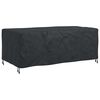 vidaXL Housse pour meubles Uni Noir 200 x 110 x 70 cm 210D