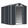 vidaXL Abri de jardin anthracite 191x215x198 cm acier galvanis&eacute;