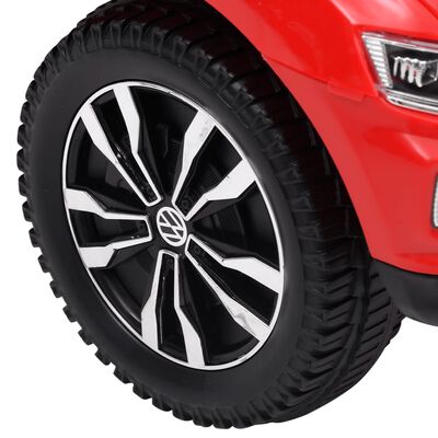 vidaXL Voiture à pédales Volkswagen T-Roc Rouge