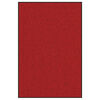 vidaXL Tapis d'entr&eacute;e Rouge et Noir 120 x 180 cm 100% Polyamide