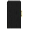 vidaXL Meuble mural Ch&ecirc;ne noir 60 x 31 x 70 cm Bois d'ing&eacute;nierie