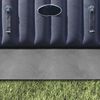 vidaXL Tapis de piscine Gris clair 396 x 396 x 0,1 cm Tissu non tiss&eacute;