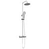 vidaXL Ensemble de Syst&egrave;me de Douche Thermostatique Chrome