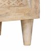 vidaXL Unites TV avec &eacute;tag&egrave;re Blanc 105 x 33 x 46 cm Bois d'ing&eacute;nierie