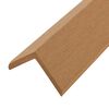 vidaXL Corni&egrave;re de terrasse 5 pcs WPC 170 cm Couleur teck