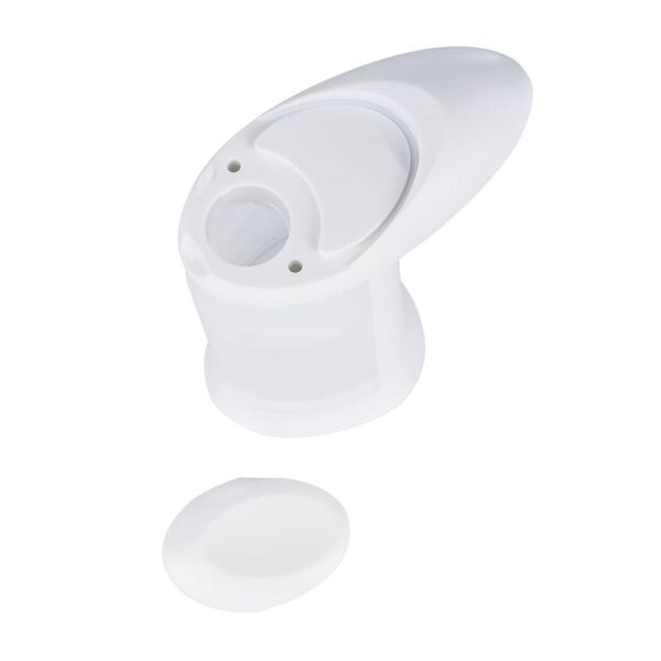 HI Distributeur de savon &agrave; capteur 330 ml blanc