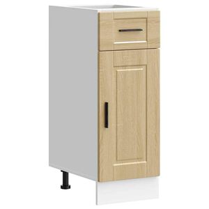 vidaXL Armoire de cuisine Porto ch&ecirc;ne sonoma bois d'ing&eacute;nierie