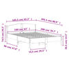 vidaXL Cadre de lit sans matelas cire marron 160x200cm bois pin massif