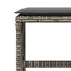 vidaXL Ensemble &agrave; manger de jardin 17 pcs et coussins r&eacute;sine tress&eacute;e