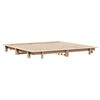 vidaXL Cadre de lit sans matelas 160x200 cm bois massif de pin