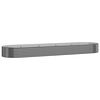 vidaXL Lit sur&eacute;lev&eacute; de jardin Acier galvanis&eacute; Anthracite