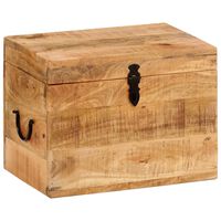Coffre de rangement en bois brun par Vintiquewise de 16 po x 17,75 po  QI003804L
