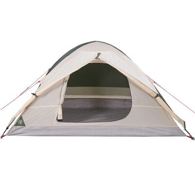 vidaXL Tente de camping à dôme 2 personne vert imperméable