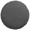 vidaXL Coussins de si&egrave;ge 2 pcs Gris fonc&eacute; &Oslash; 40 cm