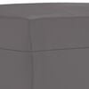 vidaXL Repose-pied Gris 60x50x41 cm Similicuir