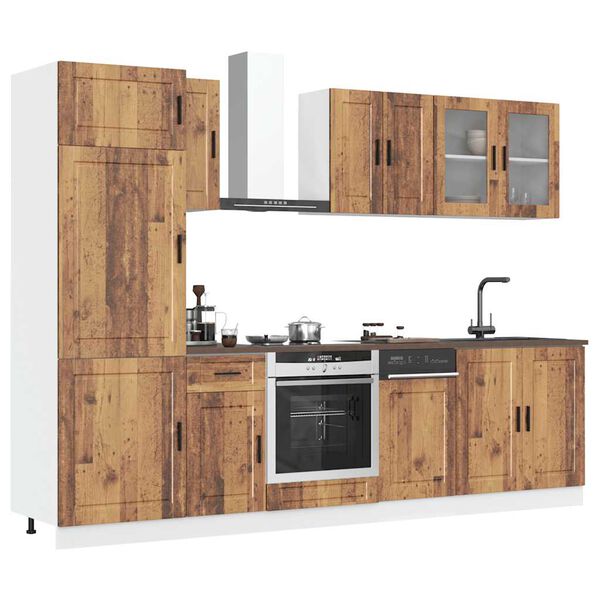 vidaXL Ensemble d'armoires de cuisine 8 pcs Kalmar bois d'ing&eacute;nierie