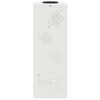 vidaXL Lumi&egrave;re de chemin LED solaire 2 pcs Blanc Acier lamin&eacute; &agrave; froid