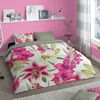 Good Morning Housse de couette FLEURIE 200x200/220 cm Multicolore