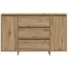 vidaXL Buffet Ch&ecirc;ne artisanal 120 x 41 x 75 cm Bois d'ing&eacute;nierie
