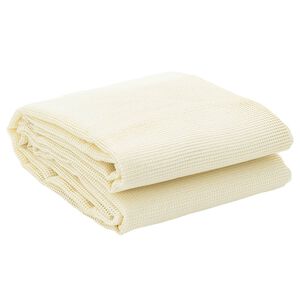 vidaXL Tapis de tente cr&egrave;me 2,5x2 m
