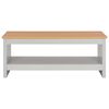 vidaXL Table basse Gris 105x47x42 cm