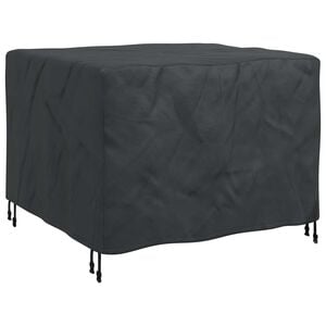vidaXL Housse pour meubles Uni Noir 113 x 113 x 73 cm 420D