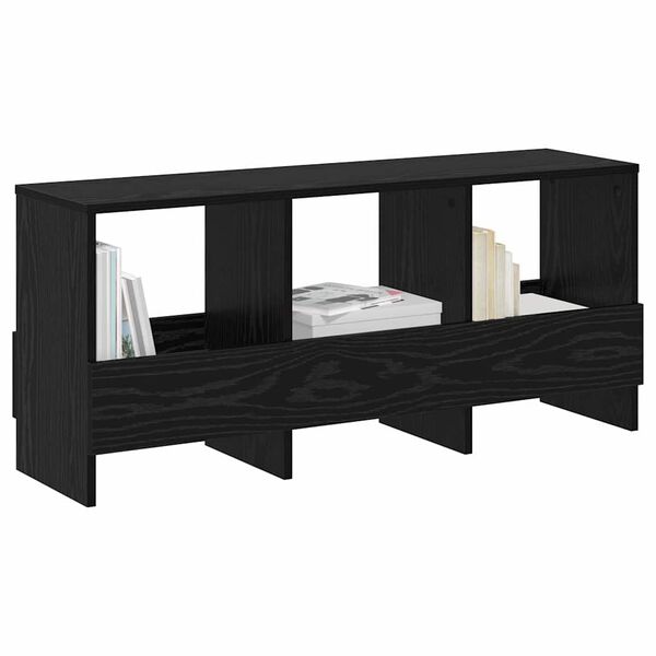 vidaXL &Eacute;tag&egrave;re &agrave; magazines Ch&ecirc;ne noir 102 x 30 x 45 cm