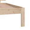 vidaXL Cadre de lit sans matelas 75x190 cm
