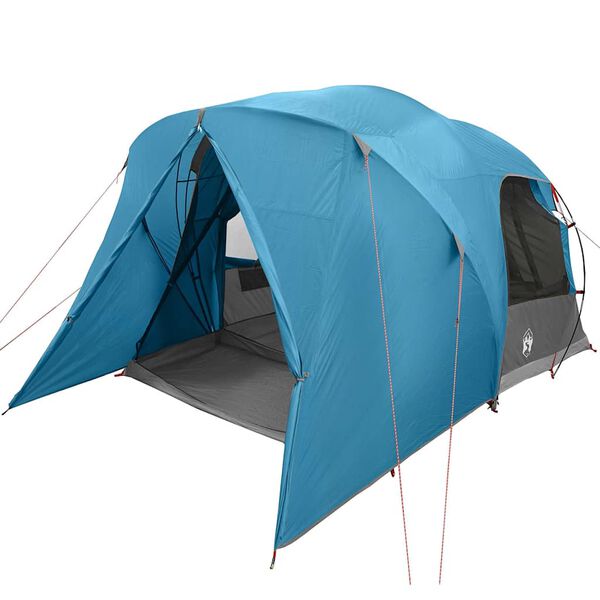 vidaXL Tente D&ocirc;me avec toit avec stockage Bleu 500 x 314 x 206 cm