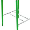 vidaXL Tabourets de bar lot de 2 vert similicuir