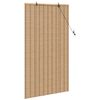 vidaXL Store enrouleur avec des rideaux Nature 80 x 160 cm Bambou