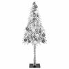 vidaXL Sapin de No&euml;l avec 150 LED Blanc 120 cm PE et Acier