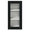 vidaXL Armoire de cuisine 2 pcs Noir 40 x 31 x 80 cm Bois d'ing&eacute;nierie
