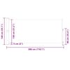 vidaXL Auvent lat&eacute;ral r&eacute;tractable de patio 140 x 300 cm Marron