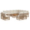 vidaXL Ensemble de canap&eacute;s d'ext&eacute;rieur 13 pc 12 place