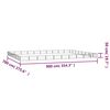 vidaXL Parc pour chien 32panneaux Noir 100x50cm Acier enduit de poudre