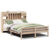 vidaXL Lit biblioth&egrave;que sans matelas 160x200 cm bois massif de pin