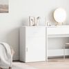 vidaXL Armoire de rangement blanc 56,5x39x90 cm bois d'ing&eacute;nierie