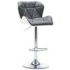 vidaXL Tabouret de bar 2 pcs Gris 44 x 48 x 105,5 cm Simili cuir