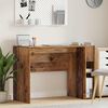 vidaXL Bureau Bois ancien 109 x 50 x 78 cm Bois d'ing&eacute;nierie