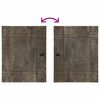 vidaXL Ensemble de meubles de salle de bain 4 pcs bois manguier massif