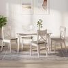 vidaXL Coussins de si&egrave;ge 4 pcs Taupe 40 x 40 x 3 cm
