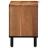 vidaXL Unites TV avec &eacute;tag&egrave;re Bois d'Acacia Massif 80 x 31,5 x 46 cm