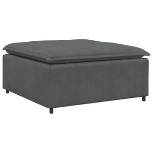vidaXL Module accoudoir canap&eacute; modulaire avec coussins gris clair