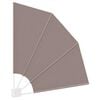 vidaXL &Eacute;cran de confidentialit&eacute; pour balcon Taupe 115 x 115 cm