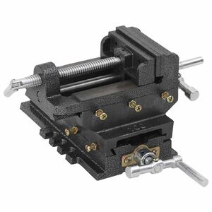 vidaXL &Eacute;tau de perceuse &agrave; pression manuelle 78 mm