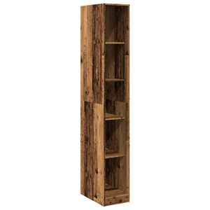 vidaXL Garde-robe vieux bois 30x50x200 cm bois d'ing&eacute;nierie